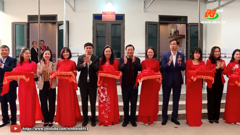 Kh&aacute;nh th&agrave;nh nh&agrave; "Đại đo&agrave;n kết" tại x&atilde; Xu&acirc;n Ch&iacute;nh