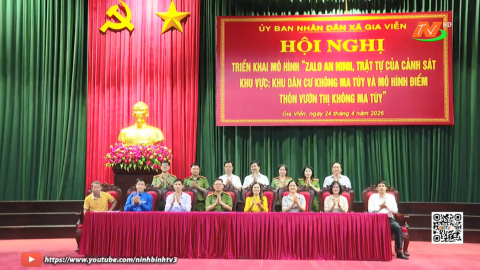 Gia Viễn triển khai m&ocirc; h&igrave;nh Zalo an ninh, trật tự