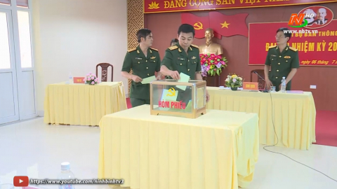 Đại hội Chi bộ Th&ocirc;ng tin, Bộ CHQS tỉnh nhiệm kỳ 2022- 2025
