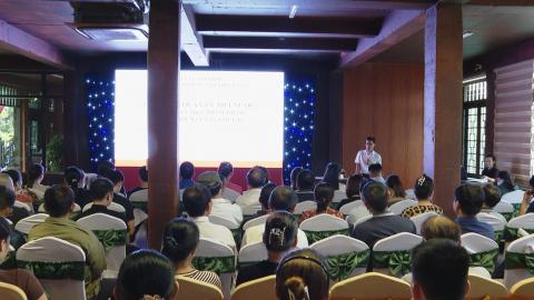 Tập huấn kiến thức về an to&agrave;n thực phẩm cho c&aacute;c cơ sở kinh doanh dịch vụ ăn uống