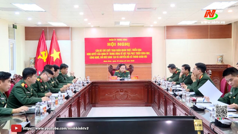 Triển khai Nghị quyết về đột ph&aacute; ph&aacute;t triển khoa học, c&ocirc;ng nghệ, đổi mới s&aacute;ng tạo v&agrave; chuyển đổi số trong Qu&acirc;n đội.