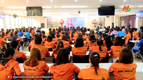 Đại hội C&ocirc;ng đo&agrave;n C&ocirc;ng ty TNHH MCNEX VINA