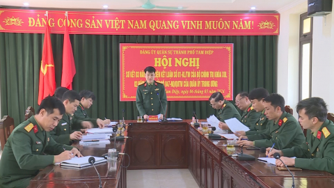 Sơ kết 3 năm thực hiện kết luận số 01-KL/TW 