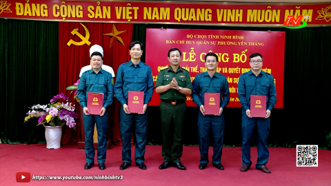 Th&agrave;nh lập Ban CHQS trường Cao đẳng Cơ điện N&ocirc;ng nghiệp v&agrave; m&ocirc;i trường
