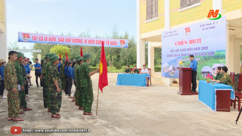 Ph&aacute;t động chiến dịch "H&atilde;y l&agrave;m sạch biển" năm 2022