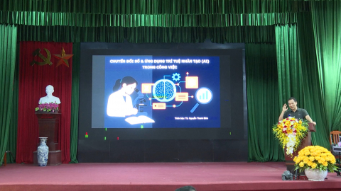 X&atilde; Thanh L&acirc;m khai giảng Trung t&acirc;m học tập cộng đồng năm học 2025 -2026