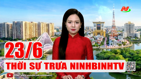 Thời sự Trưa NinhBinhTV - 23/6/2026