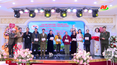 Kỷ niệm 10 năm th&agrave;nh lập CLB Cựu chiến binh - Cựu học sinh trường Cấp III L&ecirc; Hồng Phong - Nam Định