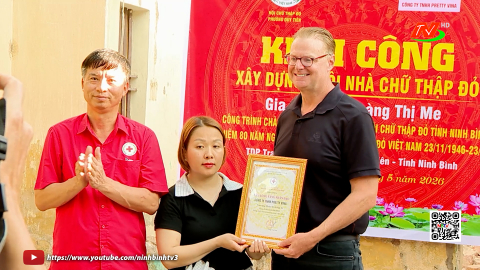 Khởi c&ocirc;ng "Ng&ocirc;i nh&agrave; Chữ thập đỏ" tại phường Duy Ti&ecirc;n