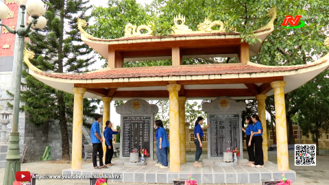 Tuổi trẻ Ninh B&igrave;nh - Tiếp nối truyền thống đền ơn đ&aacute;p nghĩa