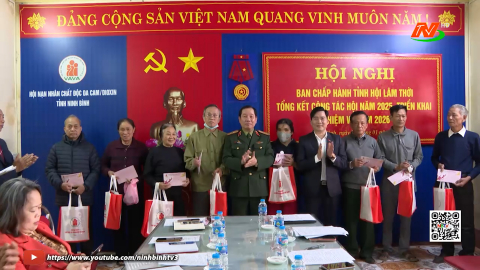 Hội nạn nh&acirc;n chất độc da cam/dioxin triển khai nhiệm vụ năm 2026