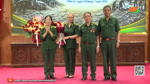 Hội cựu TNXP phường Phủ L&yacute; kỷ niệm 76 năm ng&agrave;y truyền thống