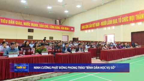 Ninh Cường ph&aacute;t động phong tr&agrave;o &ldquo;B&igrave;nh d&acirc;n học vụ số&rdquo; 