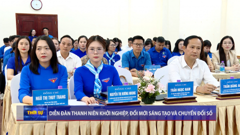 Diễn đ&agrave;n thanh ni&ecirc;n khởi nghiệp, đổi mới s&aacute;ng tạo v&agrave; chuyển đổi số