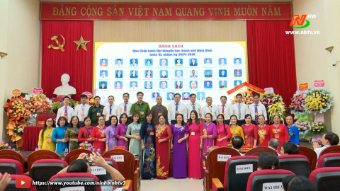 Đại hội Đại biểu Hội Khuyến học th&agrave;nh phố Ninh B&igrave;nh nhiệm kỳ 2024 - 2029