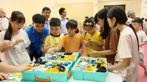 Trung t&acirc;m Thanh thiếu nhi tỉnh khai mạc hoạt động h&egrave; năm 2025