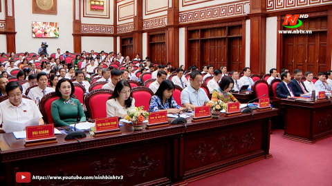 Khai mạc Kỳ họp thứ 22, HĐND tỉnh Ninh B&igrave;nh kh&oacute;a XV