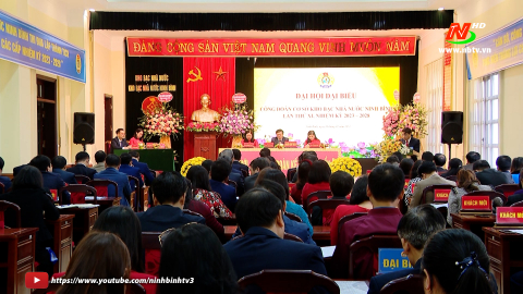 Đại hội c&ocirc;ng đo&agrave;n cơ sở kho bạc Nh&agrave; nước tỉnh