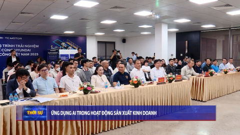Ứng dụng AI trong hoạt động sản xuất kinh doanh