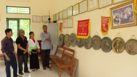 Bản Sạng đo&agrave;n kết x&acirc;y dựng n&ocirc;ng th&ocirc;n mới