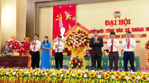 Đại hội đại biểu Hội N&ocirc;ng d&acirc;n x&atilde; Kh&aacute;nh Nhạc, nhiệm kỳ 2025-2030