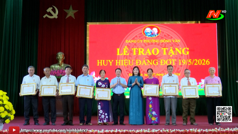 Đảng ủy phường Đồng Văn sơ kết c&ocirc;ng t&aacute;c 6 th&aacute;ng đầu năm 2026