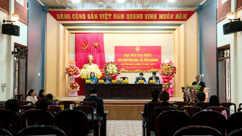 Đại hội đại biểu Hội khuyến học x&atilde; Y&ecirc;n Kh&aacute;nh, nhiệm kỳ 2026 - 2031