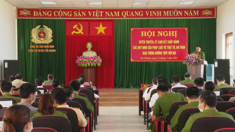 Tuy&ecirc;n truyền đảm bảo trật tự an to&agrave;n giao th&ocirc;ng đường thủy nội địa