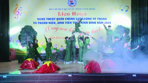 Bế mạc Li&ecirc;n hoan nghệ thuật quần ch&uacute;ng LLVT v&agrave; thanh ni&ecirc;n, sinh vi&ecirc;n