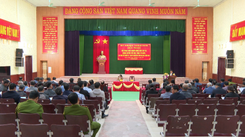 Đối thoại giữa người đứng đầu cấp ủy với nh&acirc;n d&acirc;n Ninh Cường