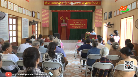 Phường L&yacute; Thường Kiệt tổ chức hội nghị "D&acirc;n hỏi - Ch&iacute;nh quyền trả lời"