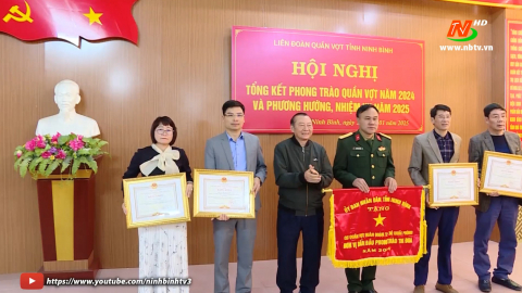 Li&ecirc;n đo&agrave;n Quần vợt tỉnh triển khai nhiệm vụ năm 2025