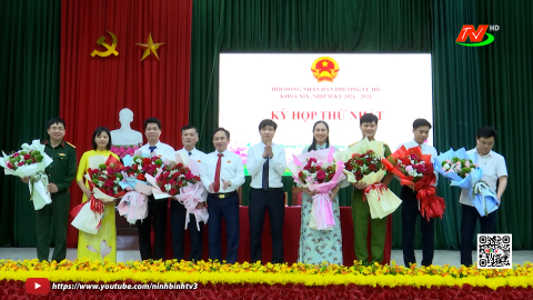 Kỳ họp thứ nhất, HĐND phường L&ecirc; Hồ nhiệm kỳ 2026 - 2031