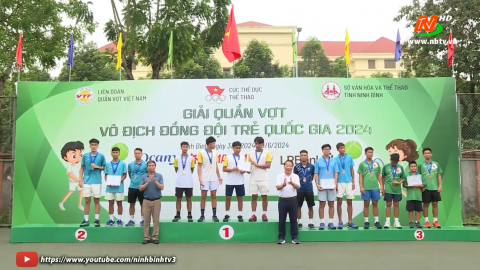Giải Quần vợt v&ocirc; địch đồng đội trẻ quốc gia năm 2024 th&agrave;nh c&ocirc;ng tốt đẹp