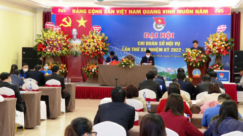 Đại hội đại biểu chi đo&agrave;n Sở Nội vụ nhiệm kỳ 2022-2027