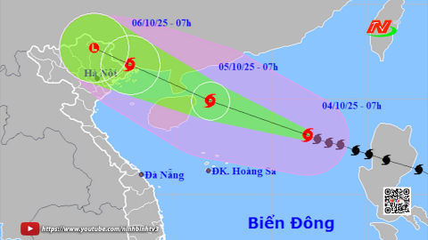 Tin b&atilde;o khẩn cấp (cơn b&atilde;o số 11): Hồi 7h ng&agrave;y 04/10/2025