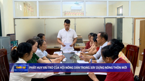 Ph&aacute;t huy vai tr&ograve; của Hội n&ocirc;ng d&acirc;n trong x&acirc;y dựng n&ocirc;ng th&ocirc;n mới