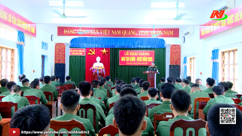Khai giảng lớp đ&agrave;o tạo sĩ quan dự bị năm 2026