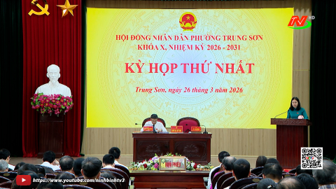 Kỳ họp thứ nhất, HĐND phường Trung Sơn nhiệm kỳ 2026 - 2031