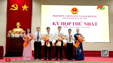 Kỳ họp thứ nhất, HĐND x&atilde; Đại Ho&agrave;ng nhiệm kỳ 2026 - 2031