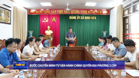 Bước chuyển m&igrave;nh từ vận h&agrave;nh ch&iacute;nh quyền địa phương 2 cấp