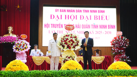 Đại hội đại biểu Hội Truyền thống Hải qu&acirc;n tỉnh Ninh B&igrave;nh lần thứ nhất, nhiệm kỳ 2025 - 2030