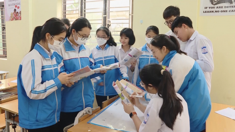 Kim Sơn n&acirc;ng cao chất lượng dạy tiếng anh học sinh trung học