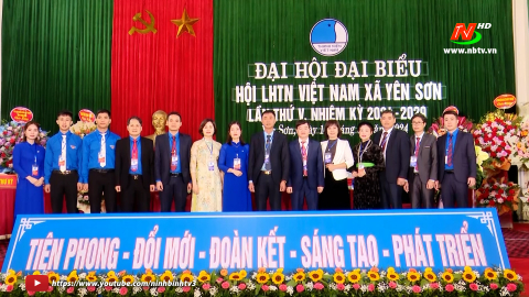 Đại hội đại biểu Hội Li&ecirc;n hiệp Thanh ni&ecirc;n x&atilde; Y&ecirc;n Sơn lần thứ V, nhiệm kỳ 2024 - 2029