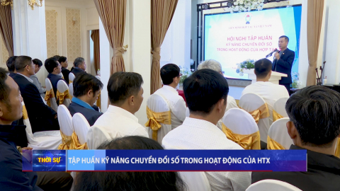 Tập huấn kỹ năng chuyển đổi số trong hoạt động của HTX