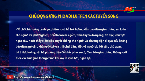 C&Ocirc;NG ĐIỆN: Chủ động ứng ph&oacute; với lũ tr&ecirc;n c&aacute;c tuyến s&ocirc;ng