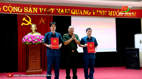C&ocirc;ng bố quyết định th&agrave;nh lập Ban CHQS Sở C&ocirc;ng Thương