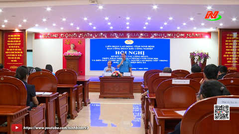 Sơ kết c&ocirc;ng t&aacute;c c&ocirc;ng đo&agrave;n v&agrave; lắng nghe tiếng n&oacute;i người lao động