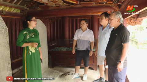 Ph&aacute;t huy gi&aacute; trị văn bia cổ ở Cố đ&ocirc; Hoa Lư
