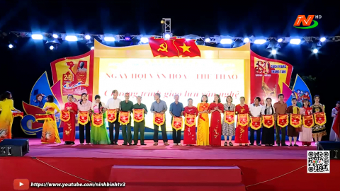 Bế mạc ng&agrave;y hội Văn h&oacute;a - Thể thao x&atilde; Gia Trấn
